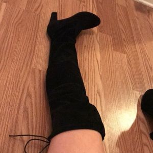 Over the knee boots